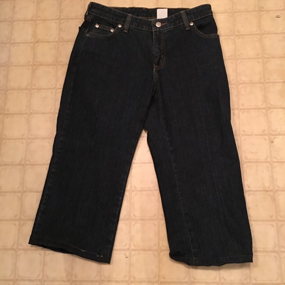 3 Sisters Denim Jean Capri Size 8